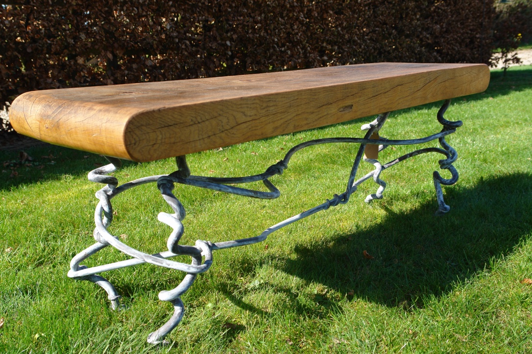 Garden Bench James Marshall Artist Blacksmith